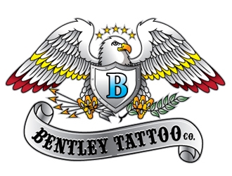 Bentley Tattoo Company logo design by logoguy