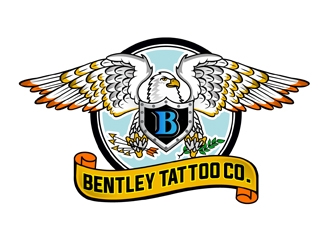 Bentley Tattoo Company logo design by DreamLogoDesign