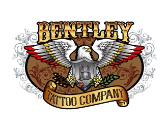 Bentley Tattoo Company logo design by DreamLogoDesign