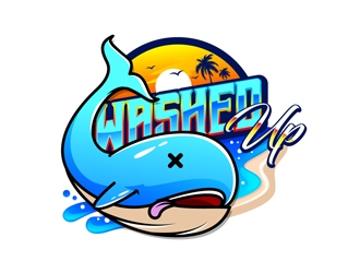 Washed Up logo design by DreamLogoDesign