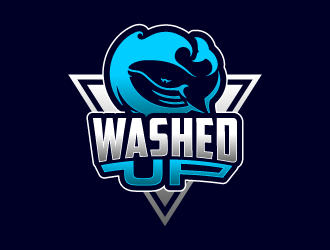 Washed Up logo design by lestatic22
