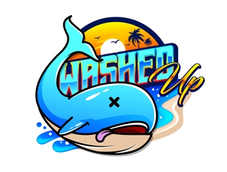Washed Up logo design by DreamLogoDesign