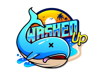 Washed Up logo design by DreamLogoDesign