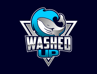 Washed Up logo design by lestatic22