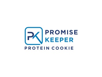 Promise Keeper protein cookie logo design by bricton