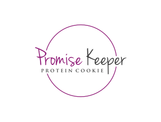 Promise Keeper protein cookie logo design by bricton
