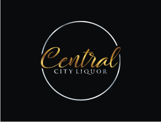 Central City Liquor  logo design by bricton