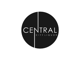 Central City Liquor  logo design by ndaru