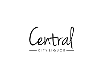 Central City Liquor  logo design by ndaru