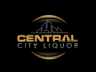 Central City Liquor  logo design by art-design