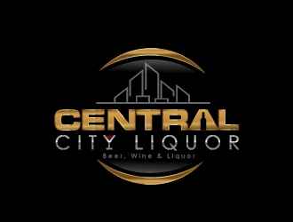 Central City Liquor  logo design by art-design