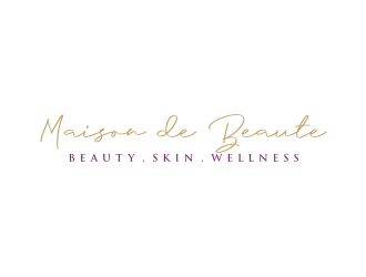 Maison de Beaute’ (Beauty . Skin . Wellness)  logo design by bricton