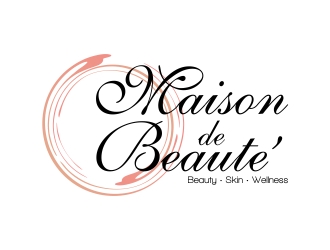 Maison de Beaute’ (Beauty . Skin . Wellness)  logo design by cikiyunn
