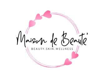 Maison de Beaute’ (Beauty . Skin . Wellness)  logo design by Louseven