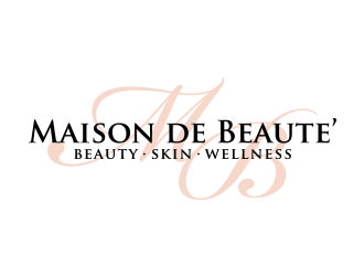 Maison de Beaute’ (Beauty . Skin . Wellness)  logo design by lexipej
