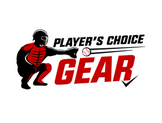 Players choice gear logo design by megalogos
