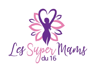 Les Super Mams du 16 logo design by ingepro
