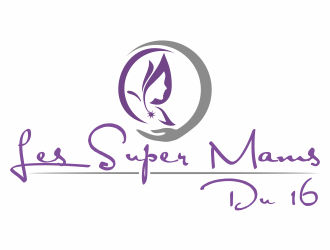 Les Super Mams du 16 logo design by luckyprasetyo