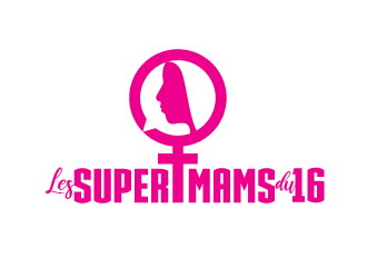 Les Super Mams du 16 logo design by justin_ezra