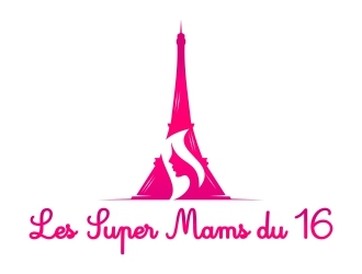 Les Super Mams du 16 logo design by Webphixo
