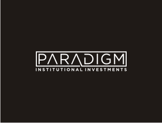 Paradigm Institutional Investments logo design by bricton