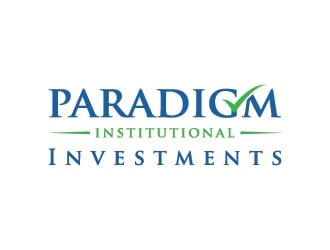 Paradigm Institutional Investments logo design by Fear