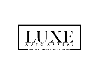 LUXE Auto Appeal  logo design by coco