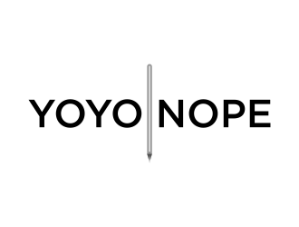 Yoyo nope logo design by savana