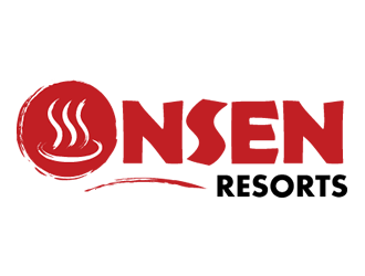 Onsen Resorts logo design by Coolwanz