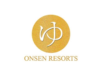 Onsen Resorts logo design by uttam