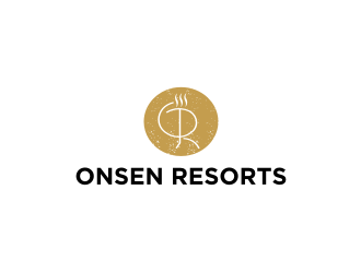 Onsen Resorts logo design by sodimejo
