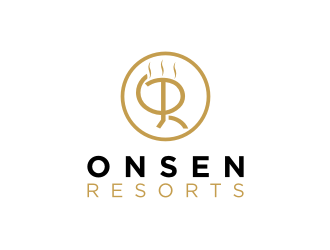 Onsen Resorts logo design by sodimejo