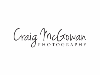 Craig McGowan Photography logo design by hopee