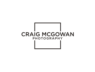 Craig McGowan Photography logo design by blessings
