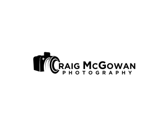 Craig McGowan Photography logo design by sodimejo