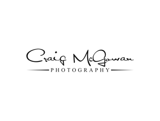 Craig McGowan Photography logo design by alby