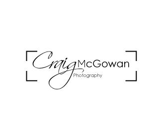 Craig McGowan Photography logo design by Upoops