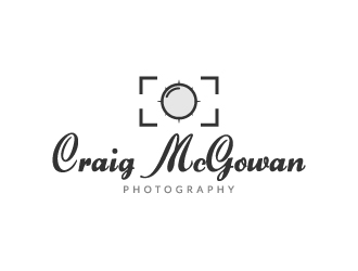 Craig McGowan Photography logo design by kasperdz