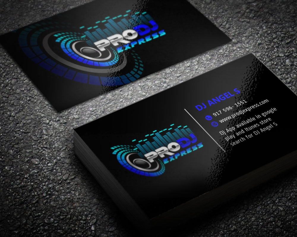 Pro  Dj Express logo design by Boomstudioz