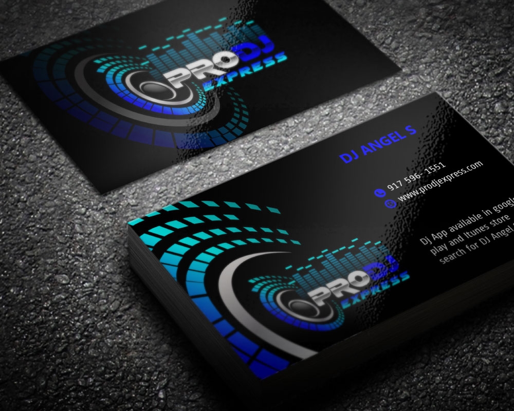 Pro  Dj Express logo design by Boomstudioz