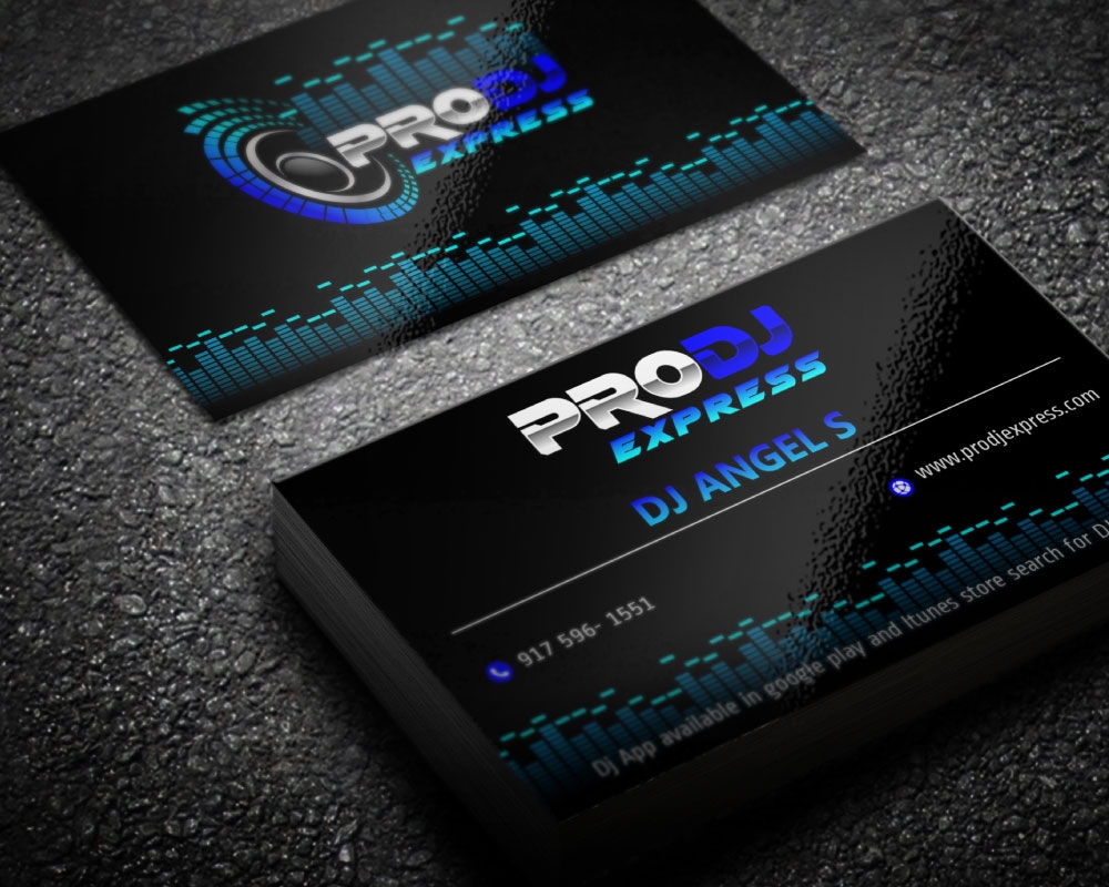 Pro  Dj Express logo design by Boomstudioz