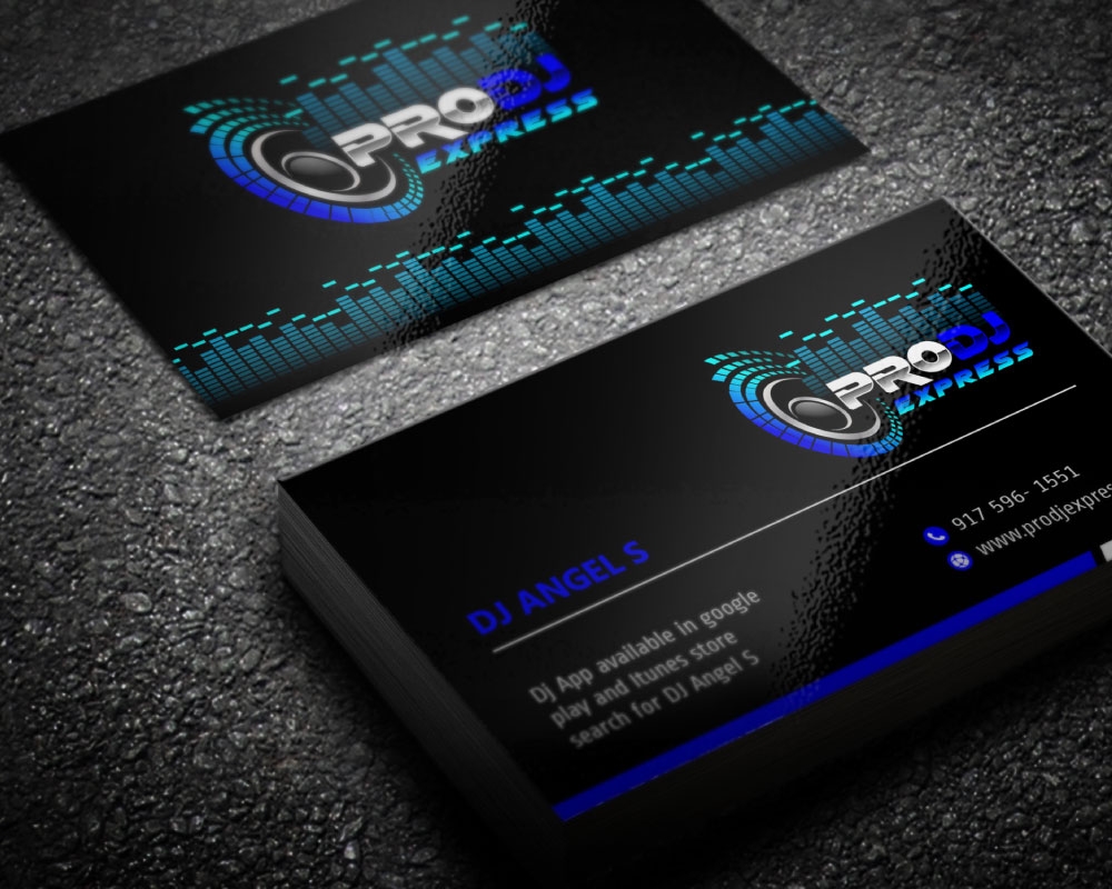 Pro  Dj Express logo design by Boomstudioz
