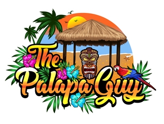 The Palapa Guys logo design by DreamLogoDesign
