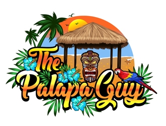 The Palapa Guys logo design by DreamLogoDesign