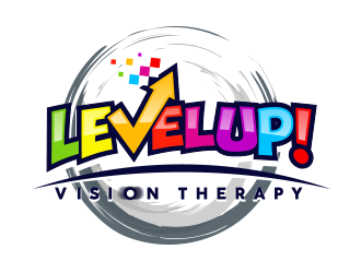 LEVEL UP! Vision Therapy logo design by schiena