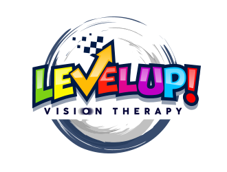 LEVEL UP! Vision Therapy logo design by schiena