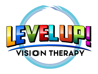 LEVEL UP! Vision Therapy logo design by axel182