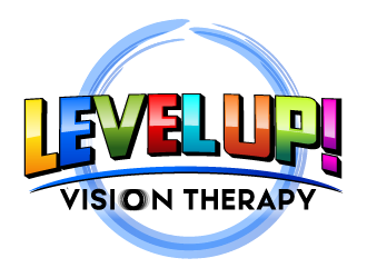 LEVEL UP! Vision Therapy logo design by axel182