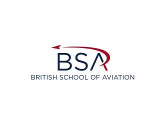 BRITISH SCHOOL OF AVIATION logo design by blessings