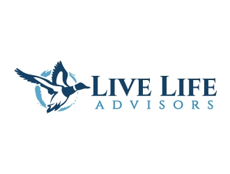 Live Life Advisors logo design by jaize